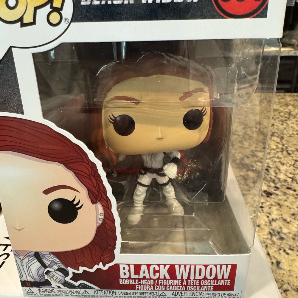 Funko Black Widow Figure with Red Hair